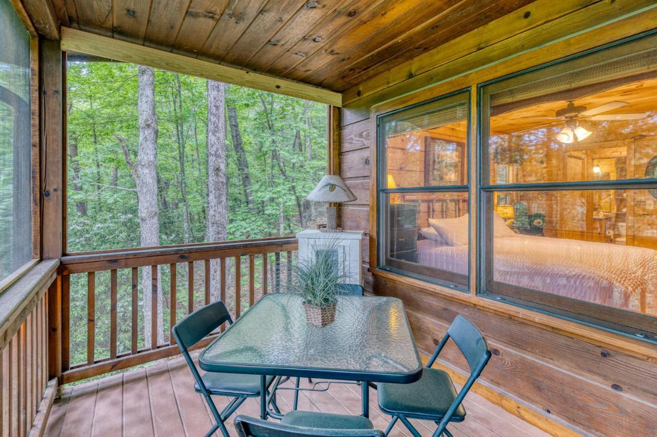 Secluded Sunrise Ridge-10 Min From Blue Ridge, King Beds, Hot Tub, 2 Porches, Fireplace Wood Burning, Mountain View, Cozy Екстер'єр фото