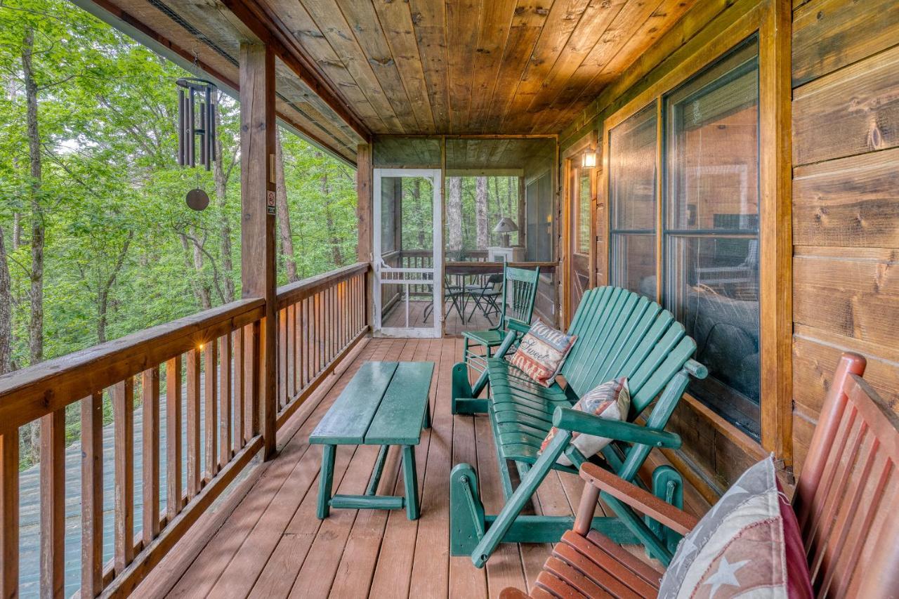 Secluded Sunrise Ridge-10 Min From Blue Ridge, King Beds, Hot Tub, 2 Porches, Fireplace Wood Burning, Mountain View, Cozy Екстер'єр фото